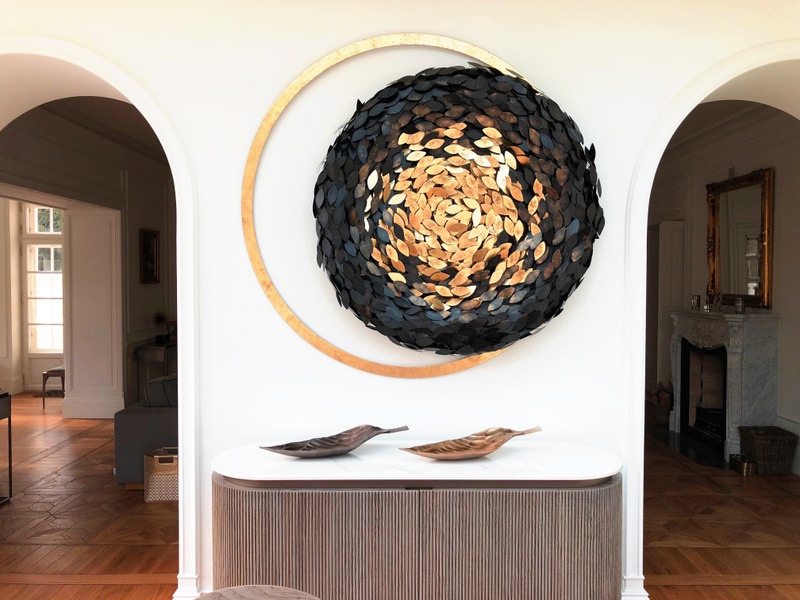 Sculpture Saturne