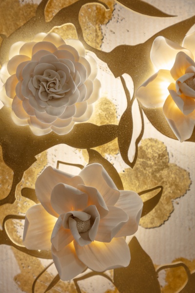 Détail applique Haute Couture Magnolia