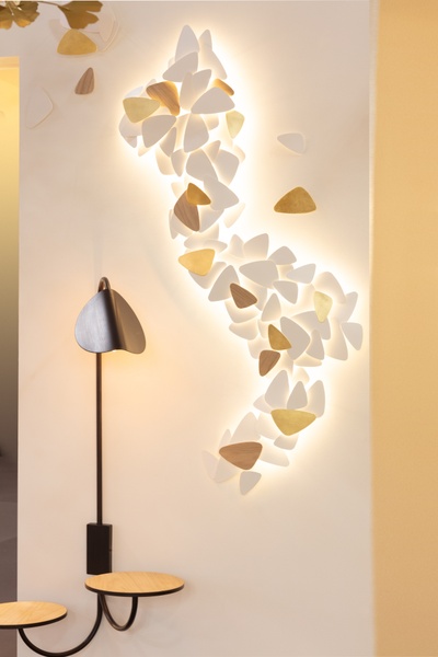 Mini Galets : Sculpture lumineuse AMEL